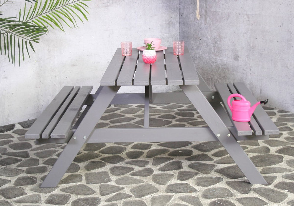 Remia Picknicktisch grau 150cm