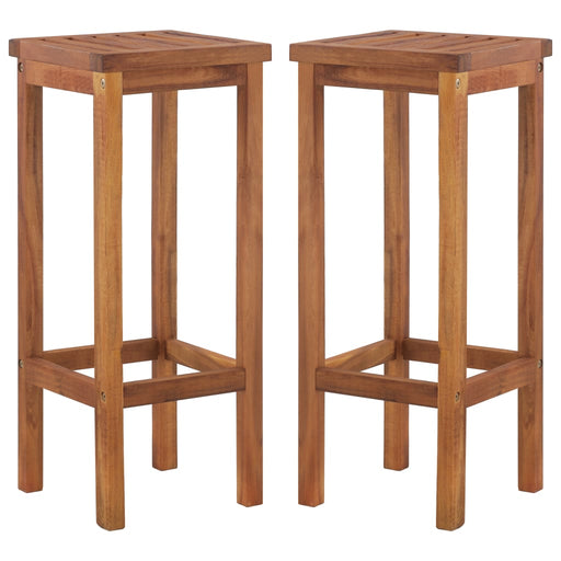 Barkrukken 2 St Massief Acaciahout