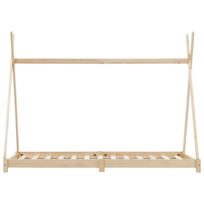 Kinderbedframe Massief Grenenhout 70X140 Cm