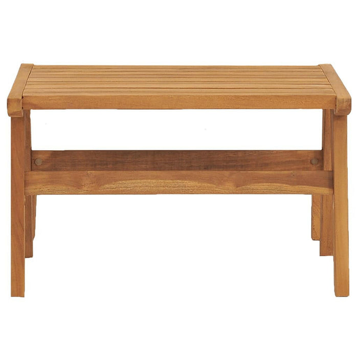 Tuinstoel Met Voetensteun Massief Teakhout