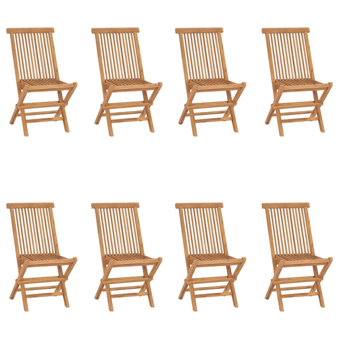 Tuinstoelen Inklapbaar Massief Teakhout