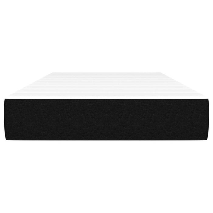 Pocketveringmatras 90X200X20 Cm Stof Zwart