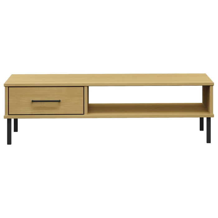Salontafel Met Metalen Poten Oslo Massief Grenenhout
