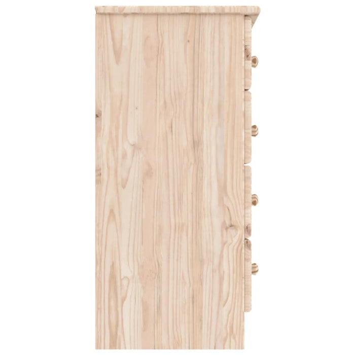 Ladekast Alta 77X35X73 Cm Massief Grenenhout