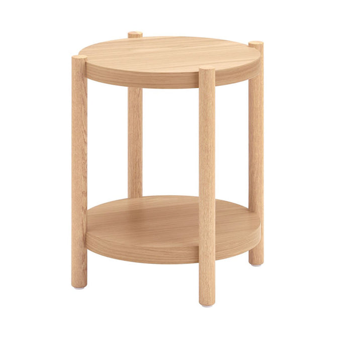 Skandinavischer runder Couchtisch