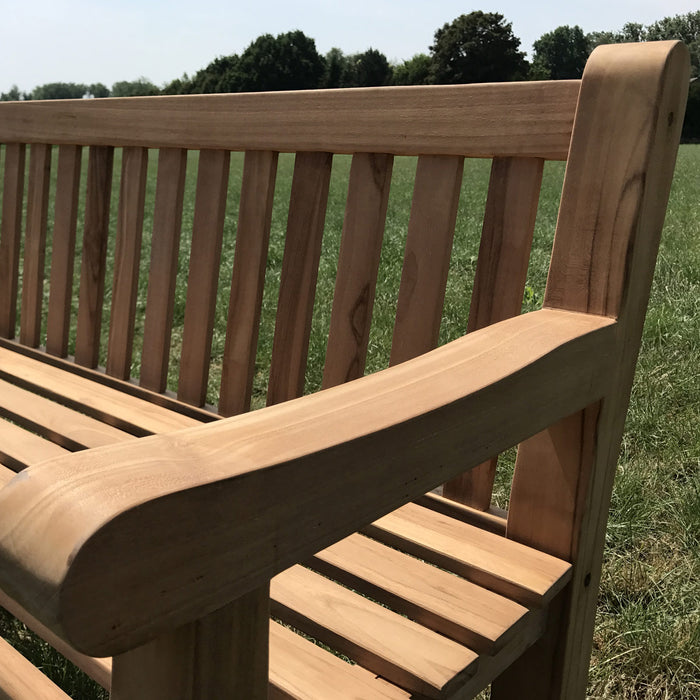 Teak tuinbank 300 cm | Norwich | 6 cm pootdikte | Tekora