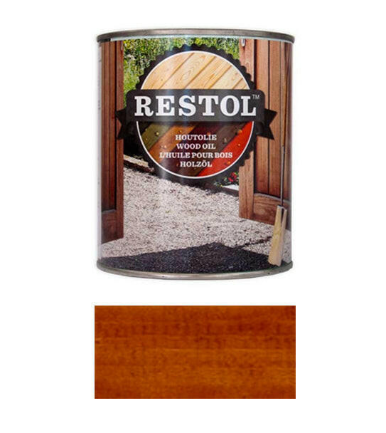 RESTOL HOLZÖL ROTBRAUN (1 Liter)