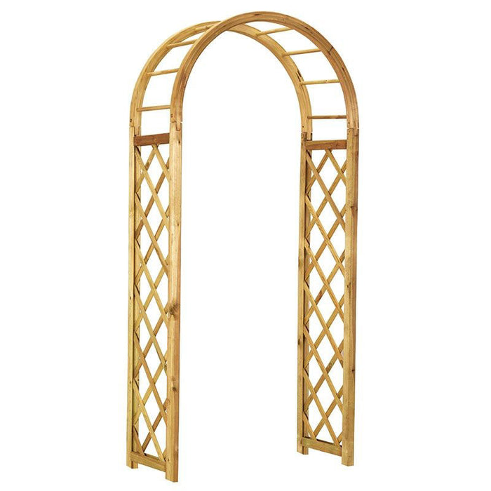 PROMOTION : Arche à rosiers ronde | 120 (L) x 45 (P) x 298 (H) | Pineflow