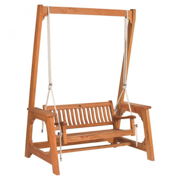 Balançoire de luxe en bois dur (175 cm)