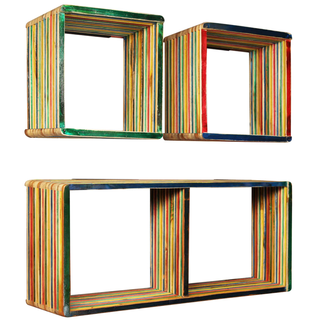 Etagère murale bois