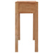 Wandtafel 110X35X75 Cm Massief Teakhout