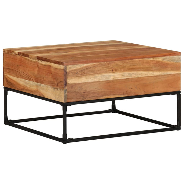 Salontafel 68X68X41 Cm Massief Acaciahout