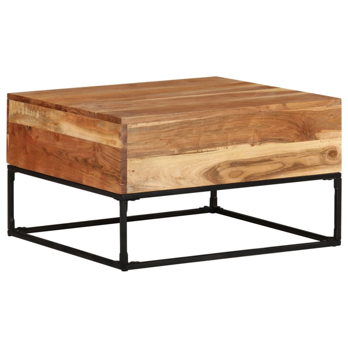 Salontafel 68X68X41 Cm Massief Acaciahout