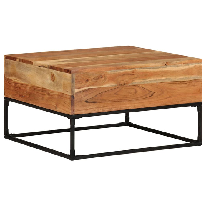 Salontafel 68X68X41 Cm Massief Acaciahout
