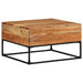 Salontafel 68X68X41 Cm Massief Acaciahout