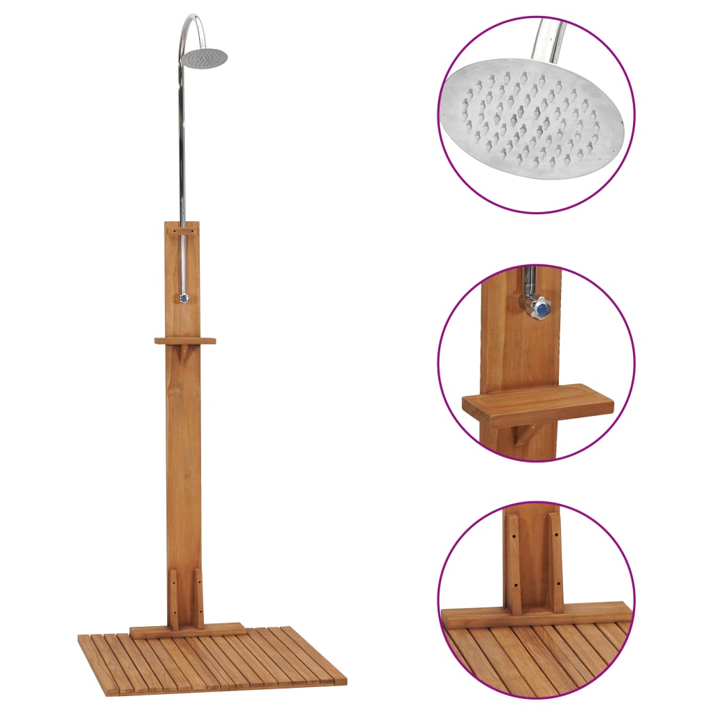 Douche extérieure
