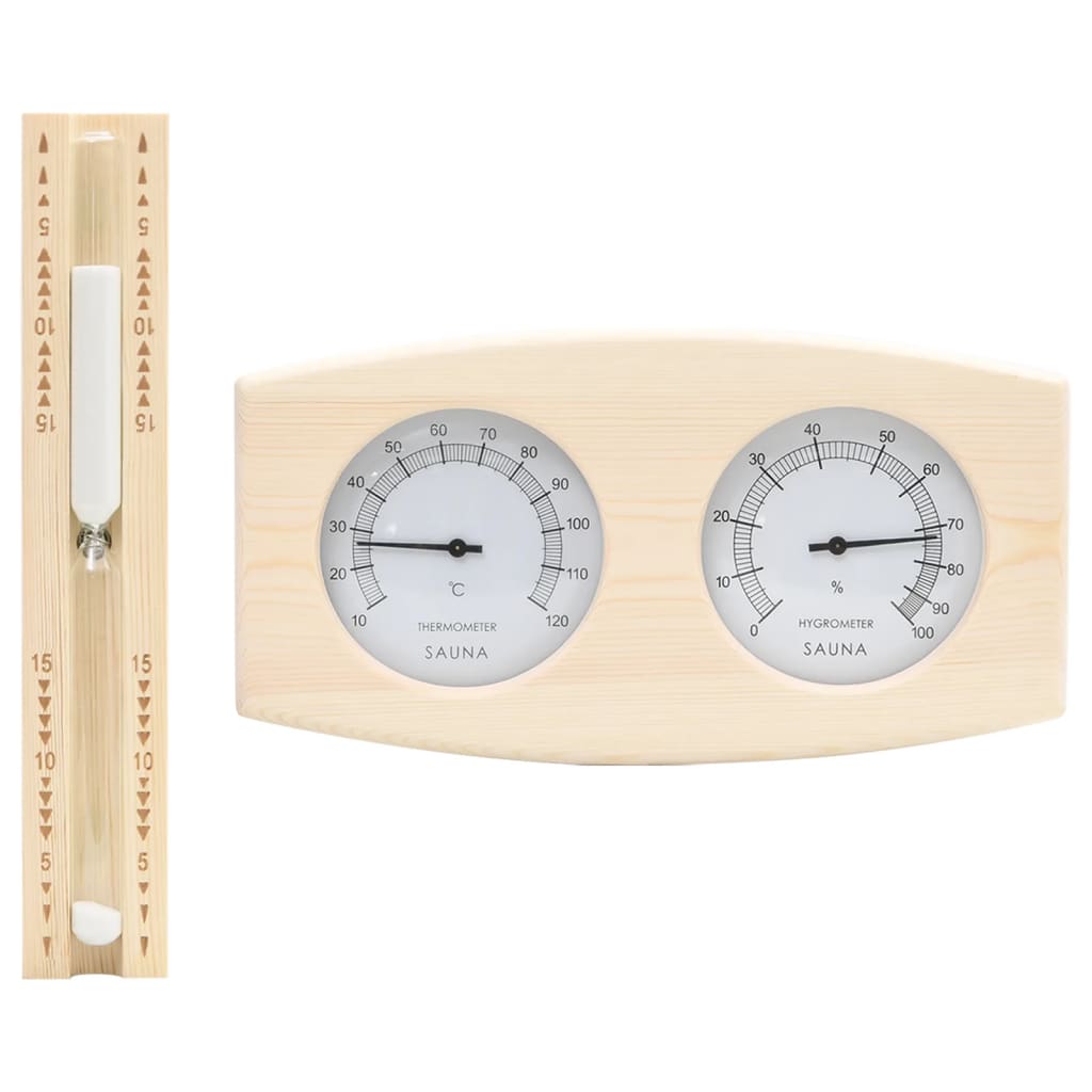 Accessoires de sauna en bois de luxe
