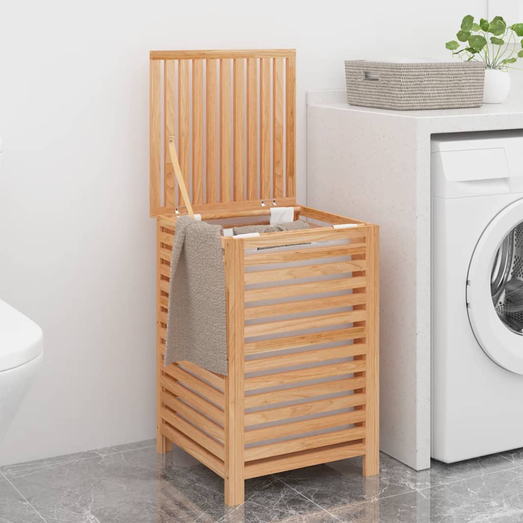 Panier à linge en bois