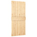 Schuifdeur Met Beslag 95X210 Cm Massief Grenenhout
