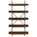 Boekenkast 5-Laags 100X33X180,5 Cm Bewerkt Hout Bruineikenkleur