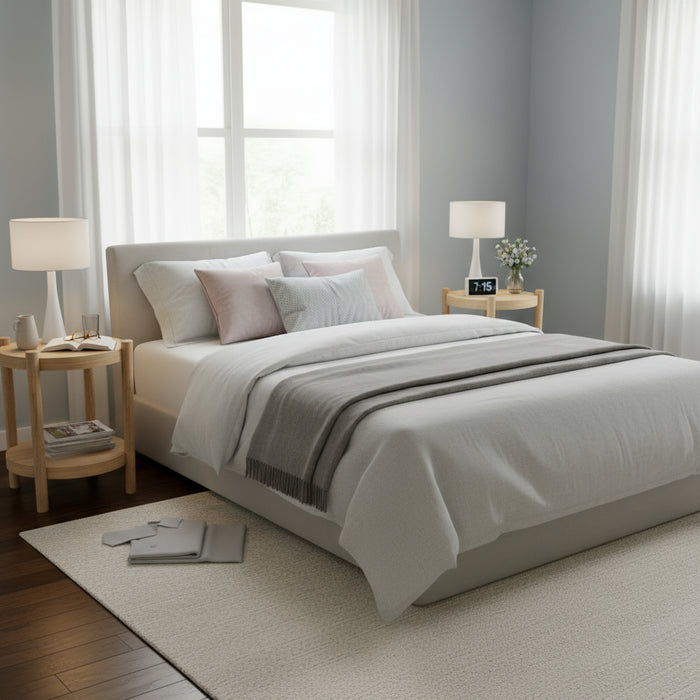 Skandinavischer runder Couchtisch