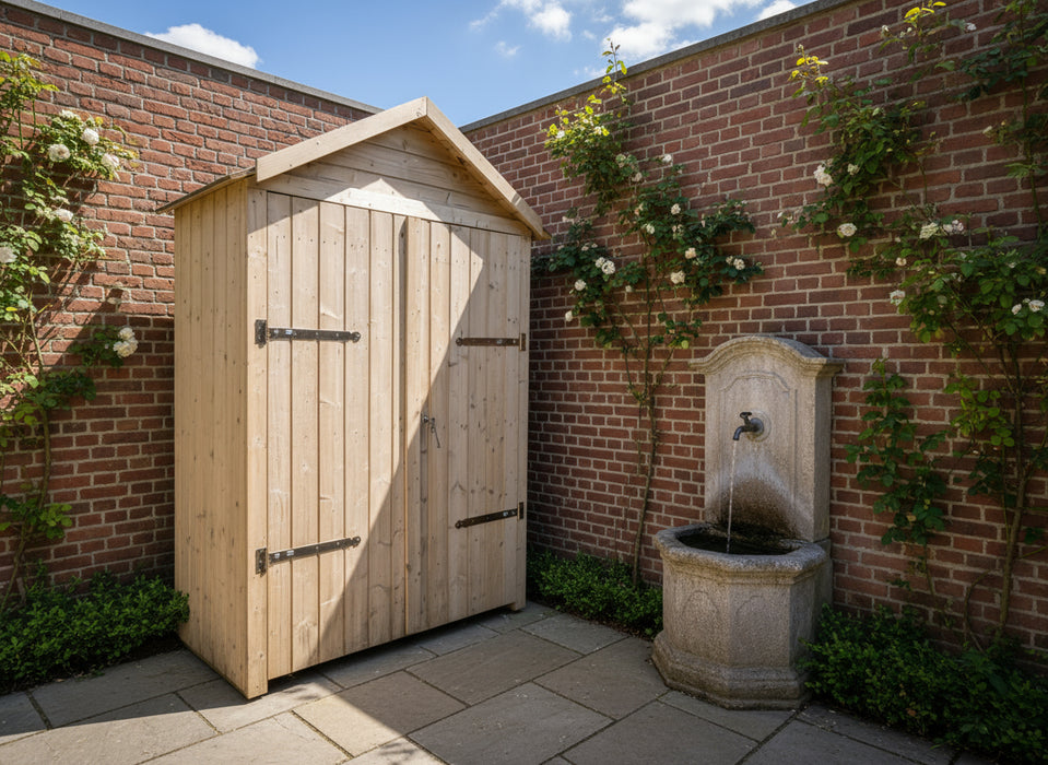 Gartenschrank Clinton (215 x 137 x 70 cm)