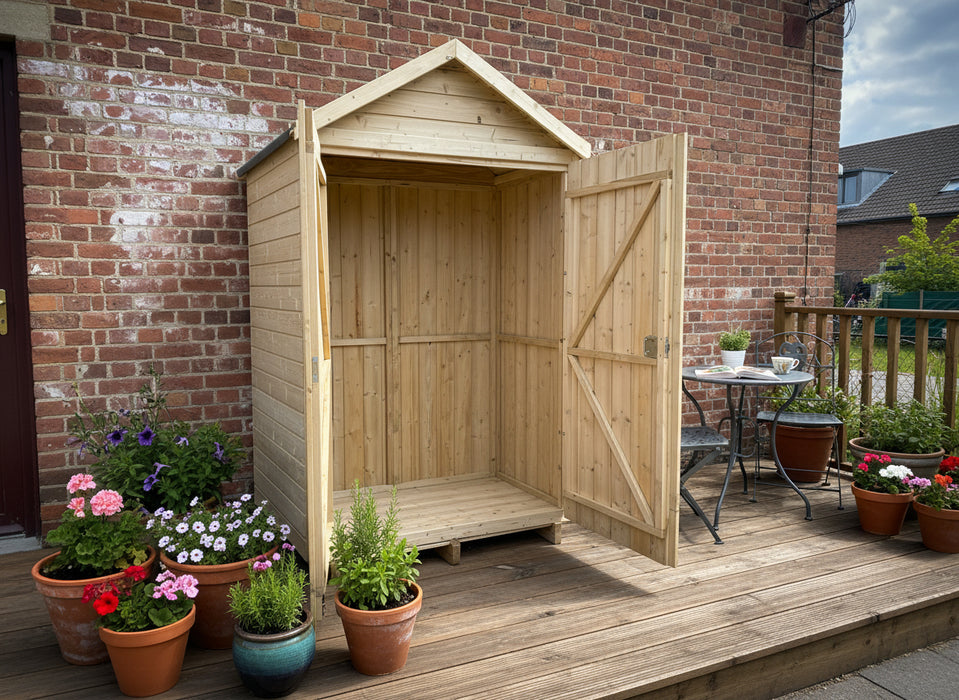 Gartenschrank Clinton (215 x 137 x 70 cm)
