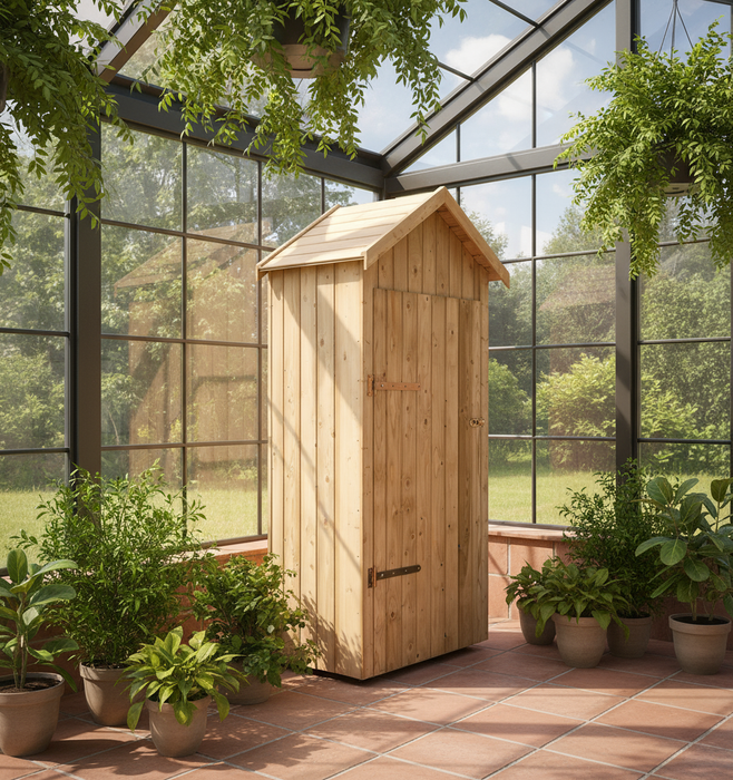 Gartenschrank Bush junior (215 x 100 x 58 cm)