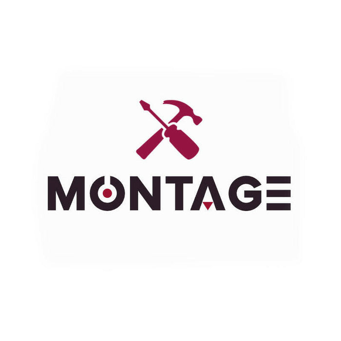 Tarea de montaje para 1 x mesa de picnic KING ® de 140 cm / 4 cm de grosor (+ 1 respaldo)