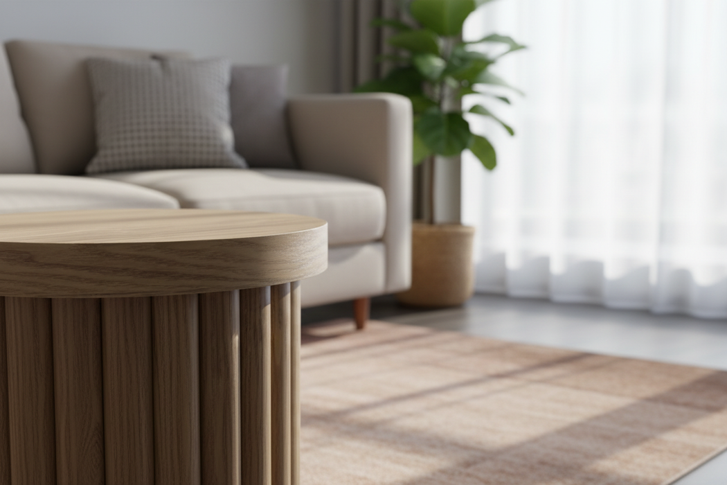 Ronde bijzettafel Ø40 × 48 cm