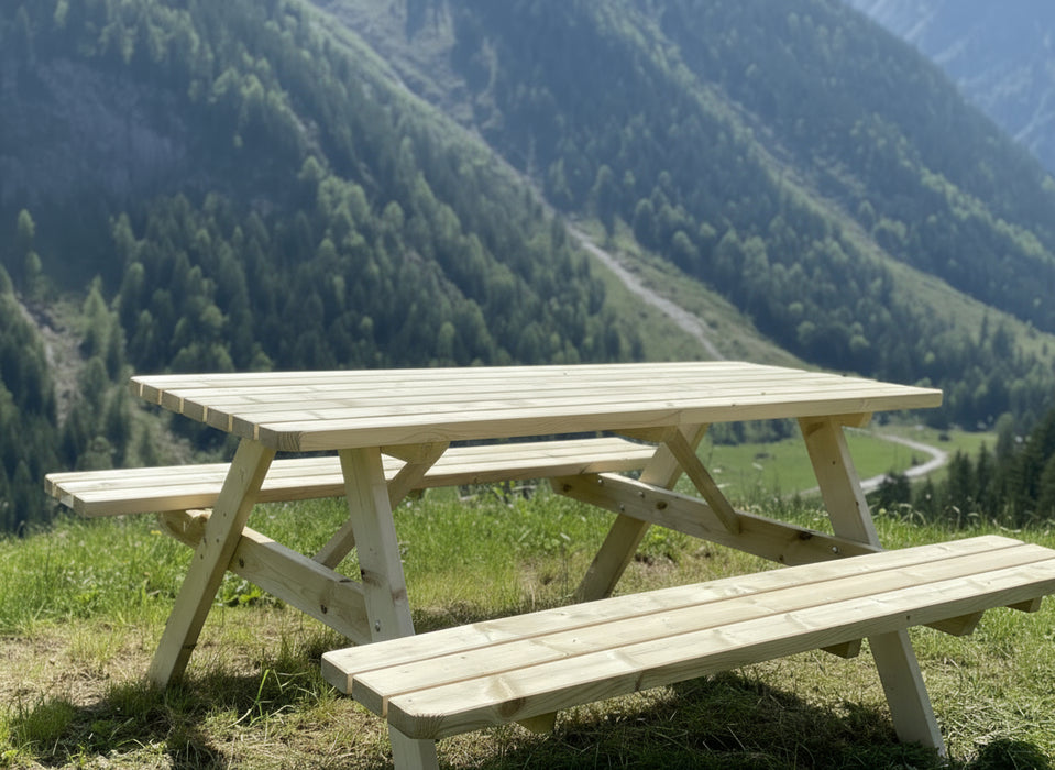 Günstiger Picknicktisch 180 cm KING ®