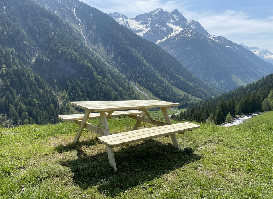 Günstiger Picknicktisch 180 cm KING ®