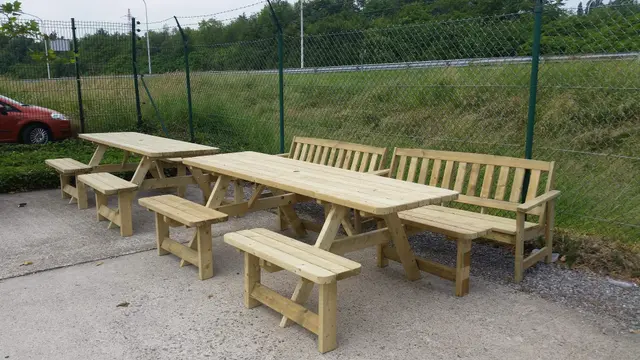 Family-picknicktafel Comfort KING® 240 cm – foto 7